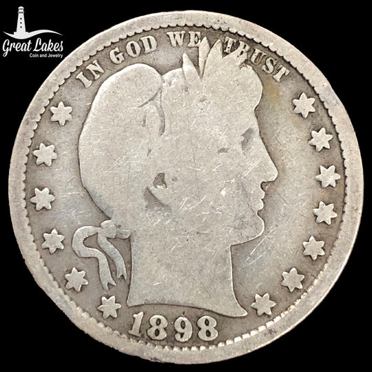 1898 Barber Quarter (G)