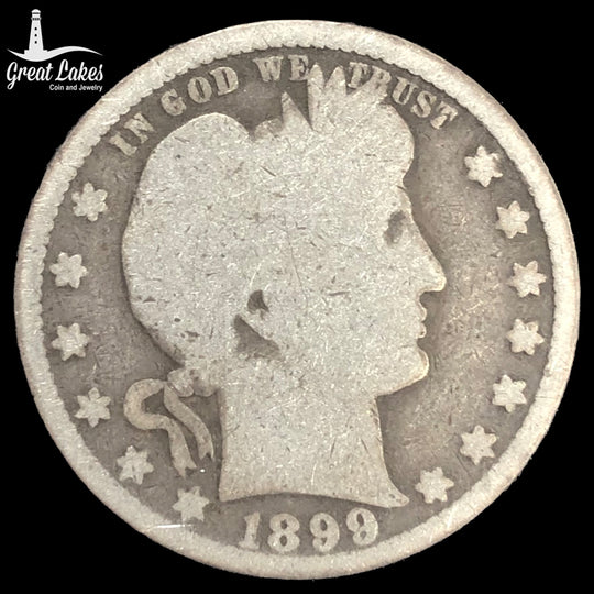 1899-O Barber Quarter (G)