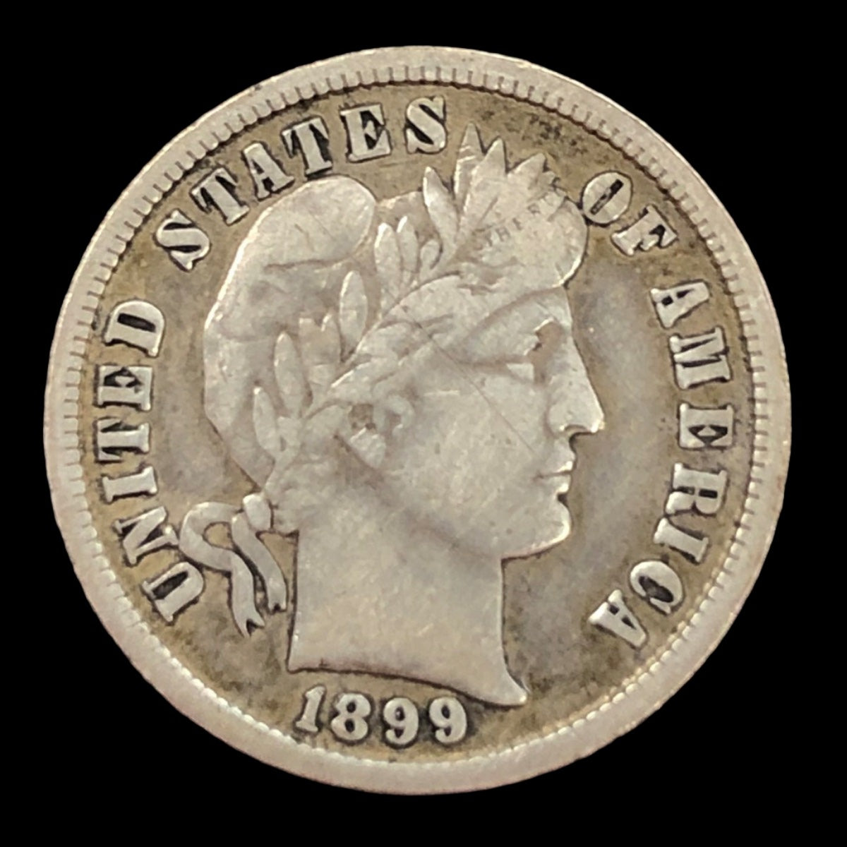 1899-S Barber Dime (F )