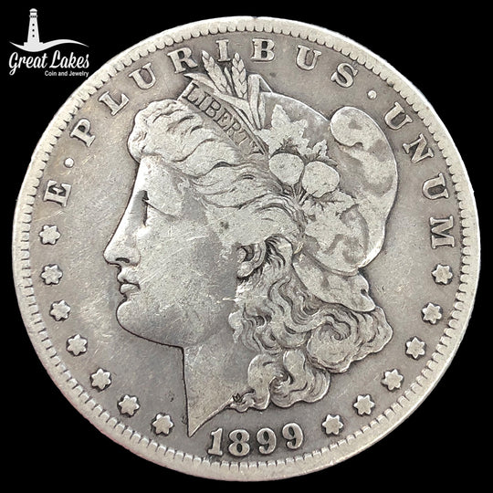 1899-S Morgan Silver Dollar (F Details)