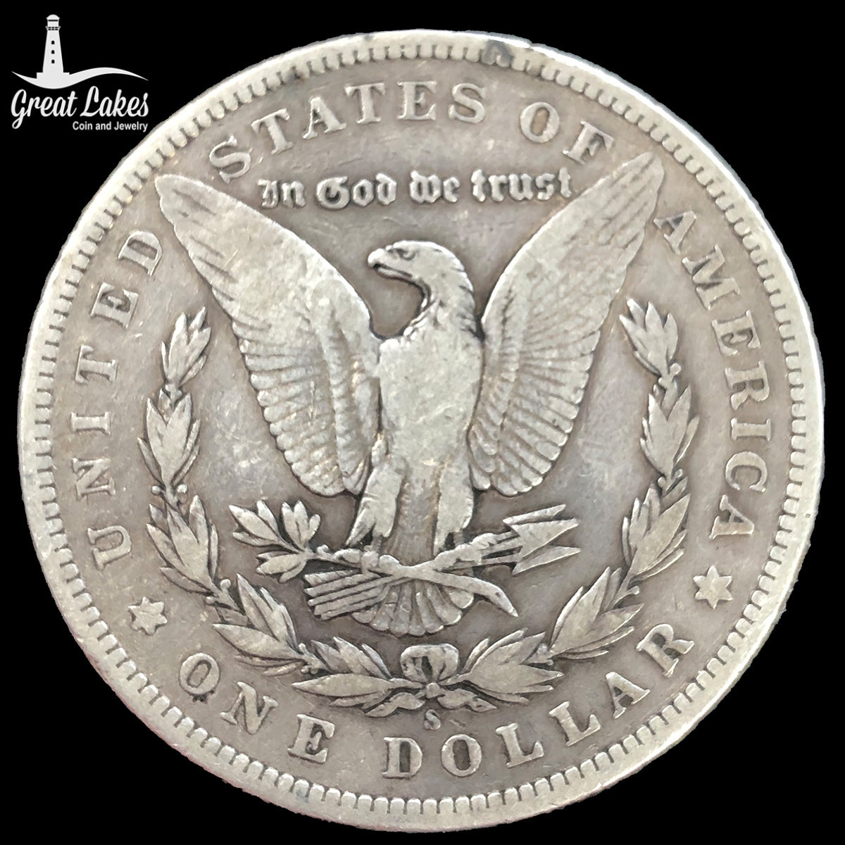1899-S Morgan Silver Dollar (F Details)