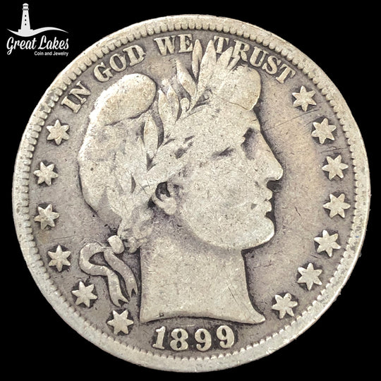 1899 Barber Half Dollar (VG)