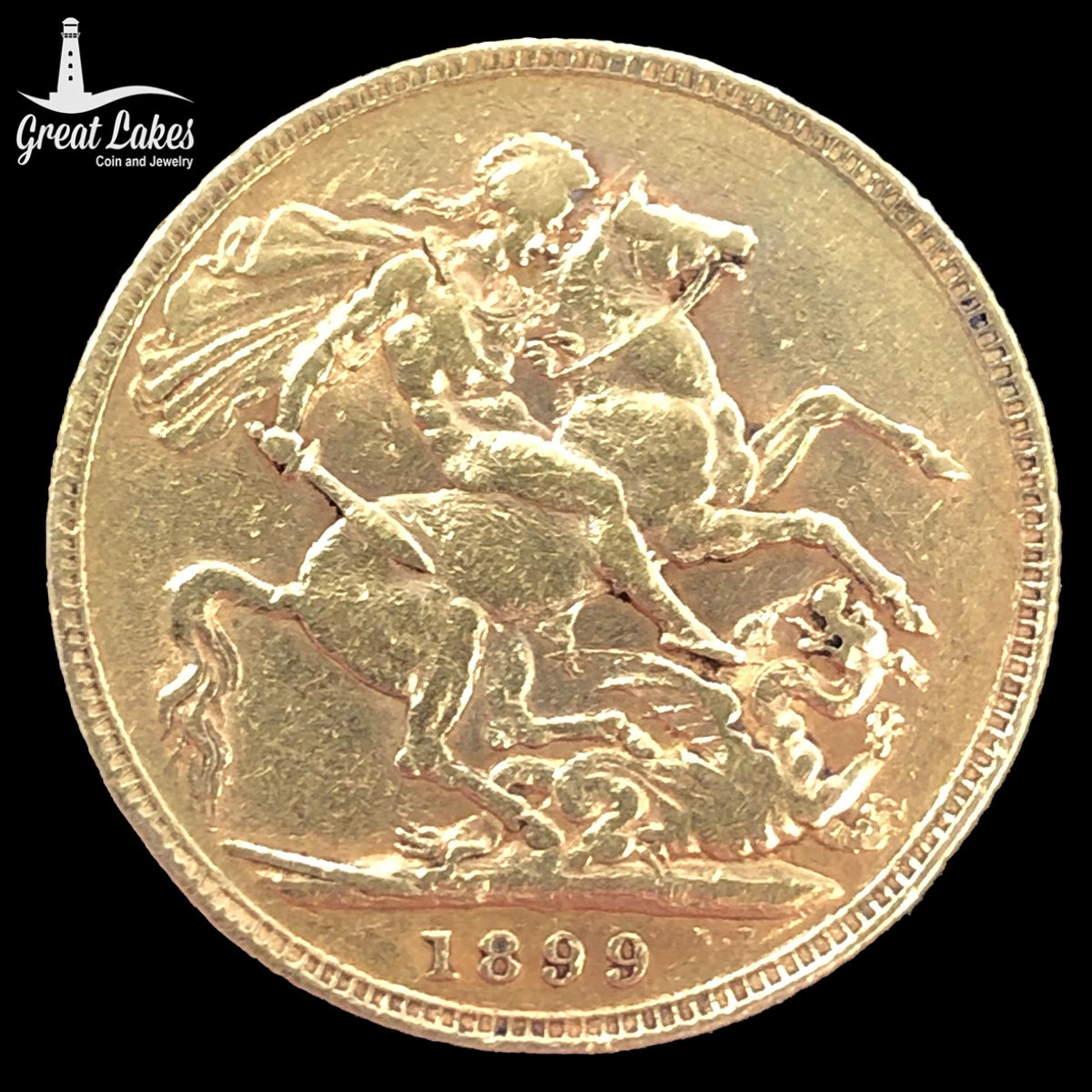 1899 British Gold Sovereign Low Premium