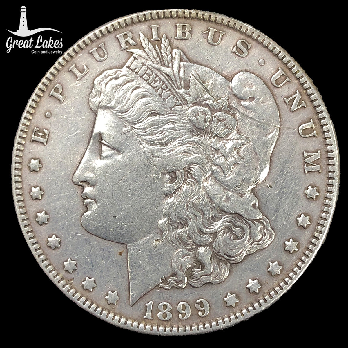 1899 Morgan Silver Dollar (XF Details)