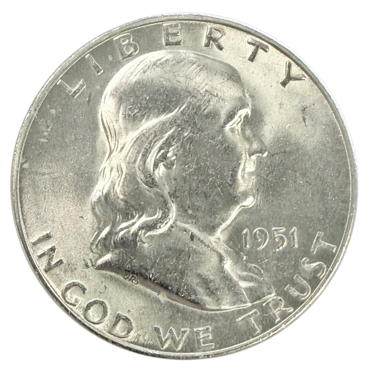 1951-S Franklin Half Dollar (BU)