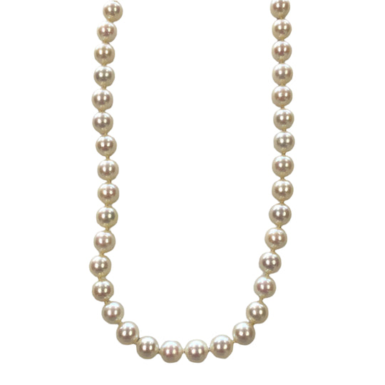 14k Gold & Pearl Necklace