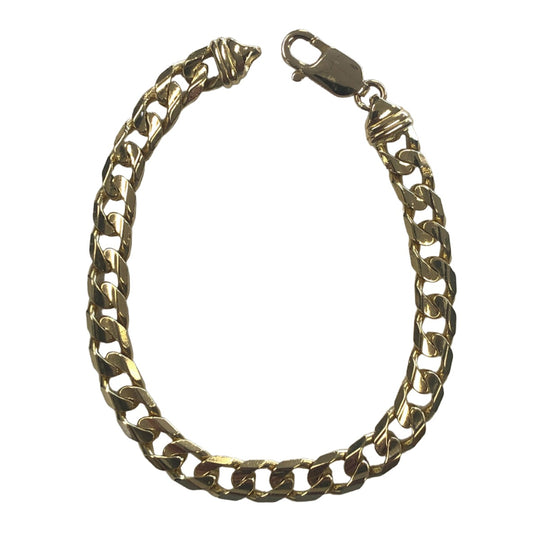 18k Yellow Gold Cuban Bracelet