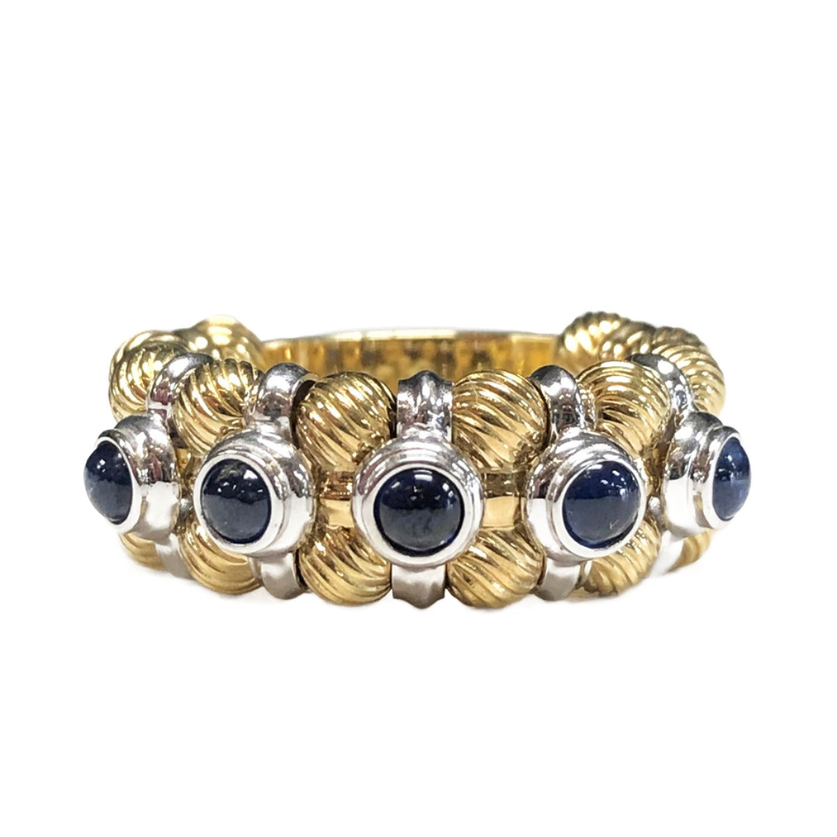 18k Gold &amp; Sapphire Ring
