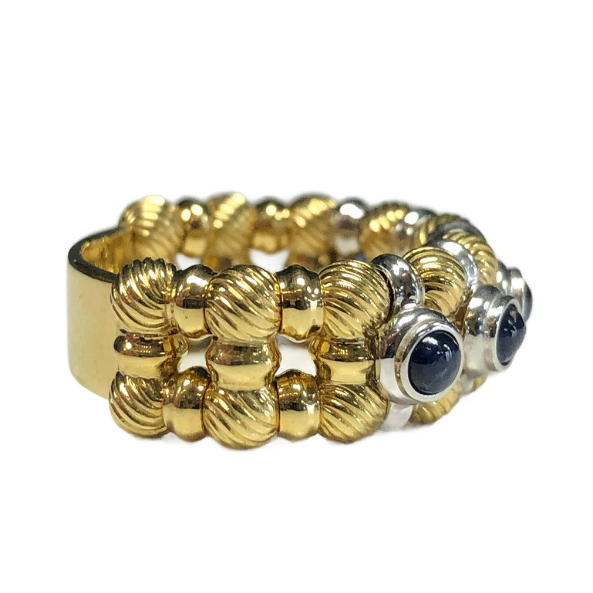 18k Gold &amp; Sapphire Ring
