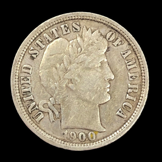 1900-O Barber Dime (VF)
