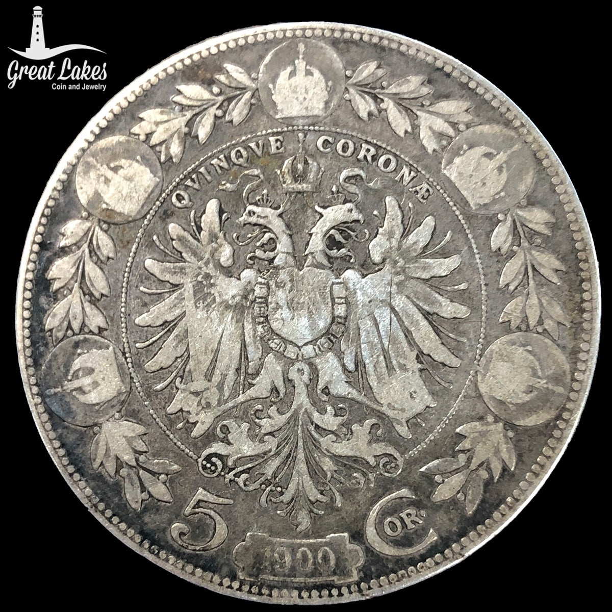 1900 Austria 5 Corona