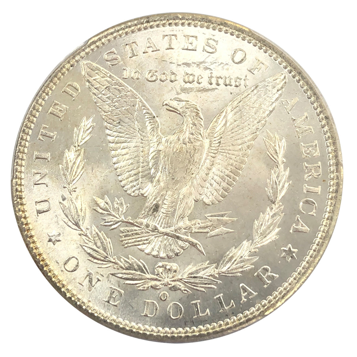 1900 O/CC Morgan Silver Dollar PCGS MS64