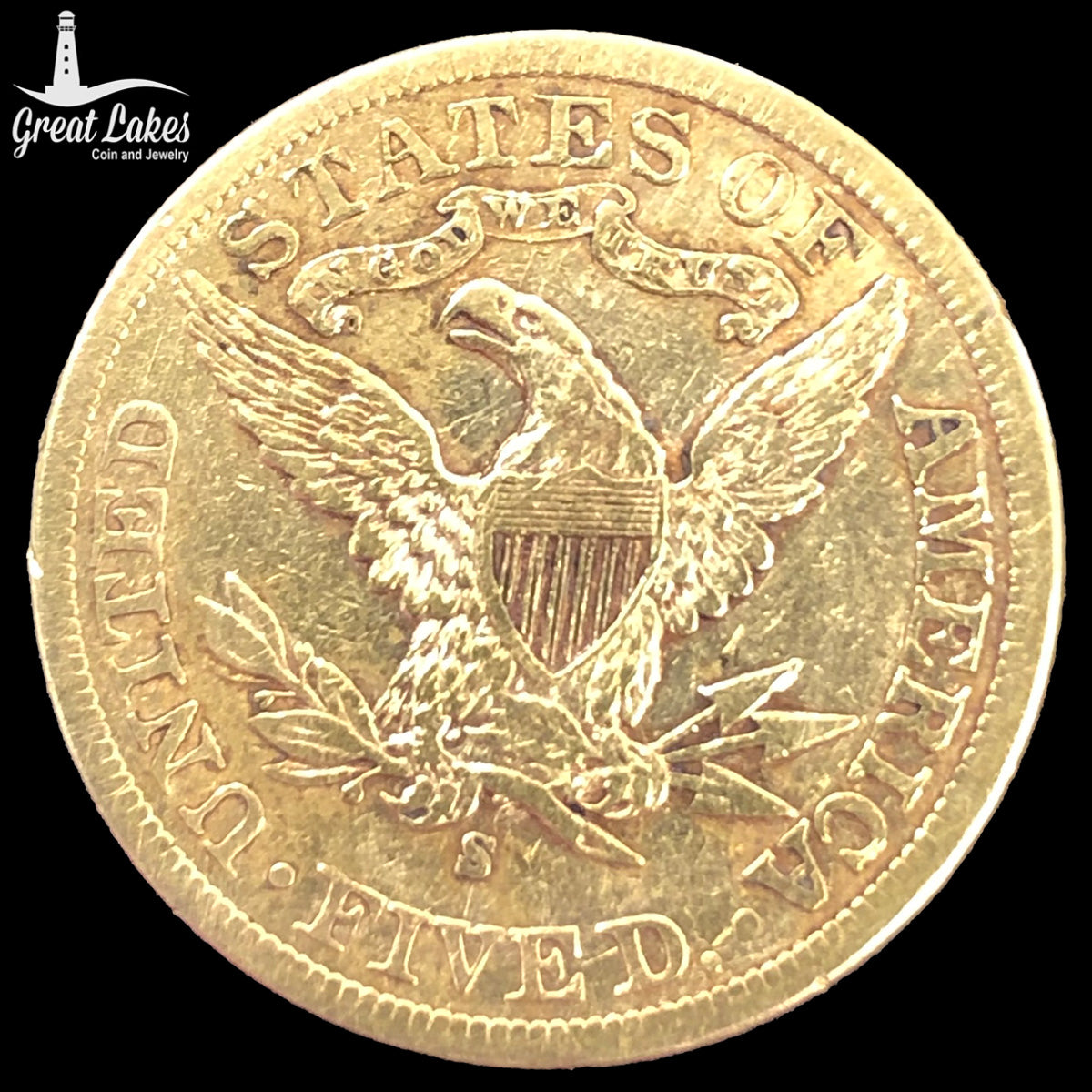1901-S $5 Liberty Gold Half Eagle (Low Premium)