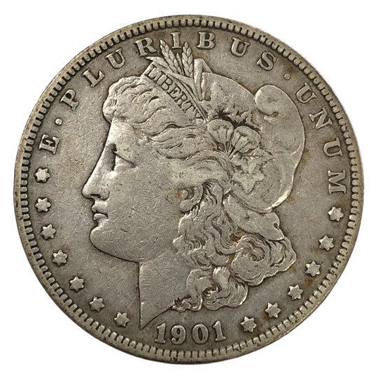 1901-S Morgan Silver Dollar (VF)
