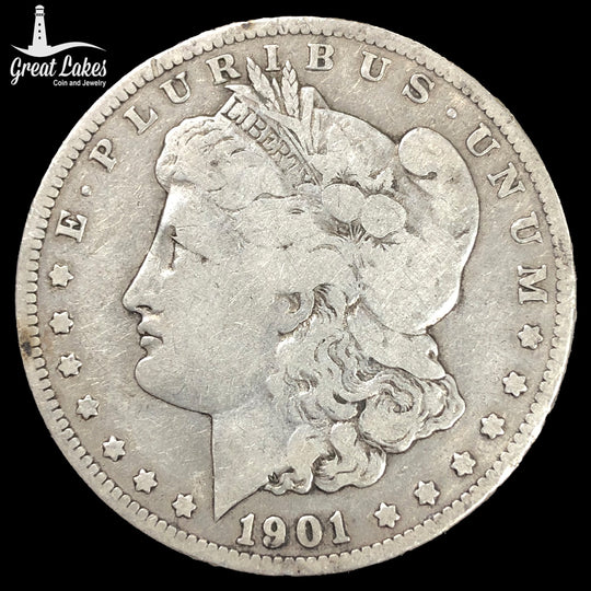 1901-S Morgan Silver Dollar (VG Details)