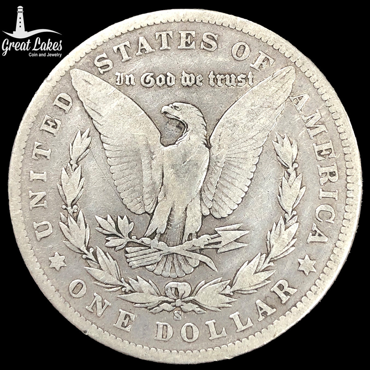 1901-S Morgan Silver Dollar (VG Details)