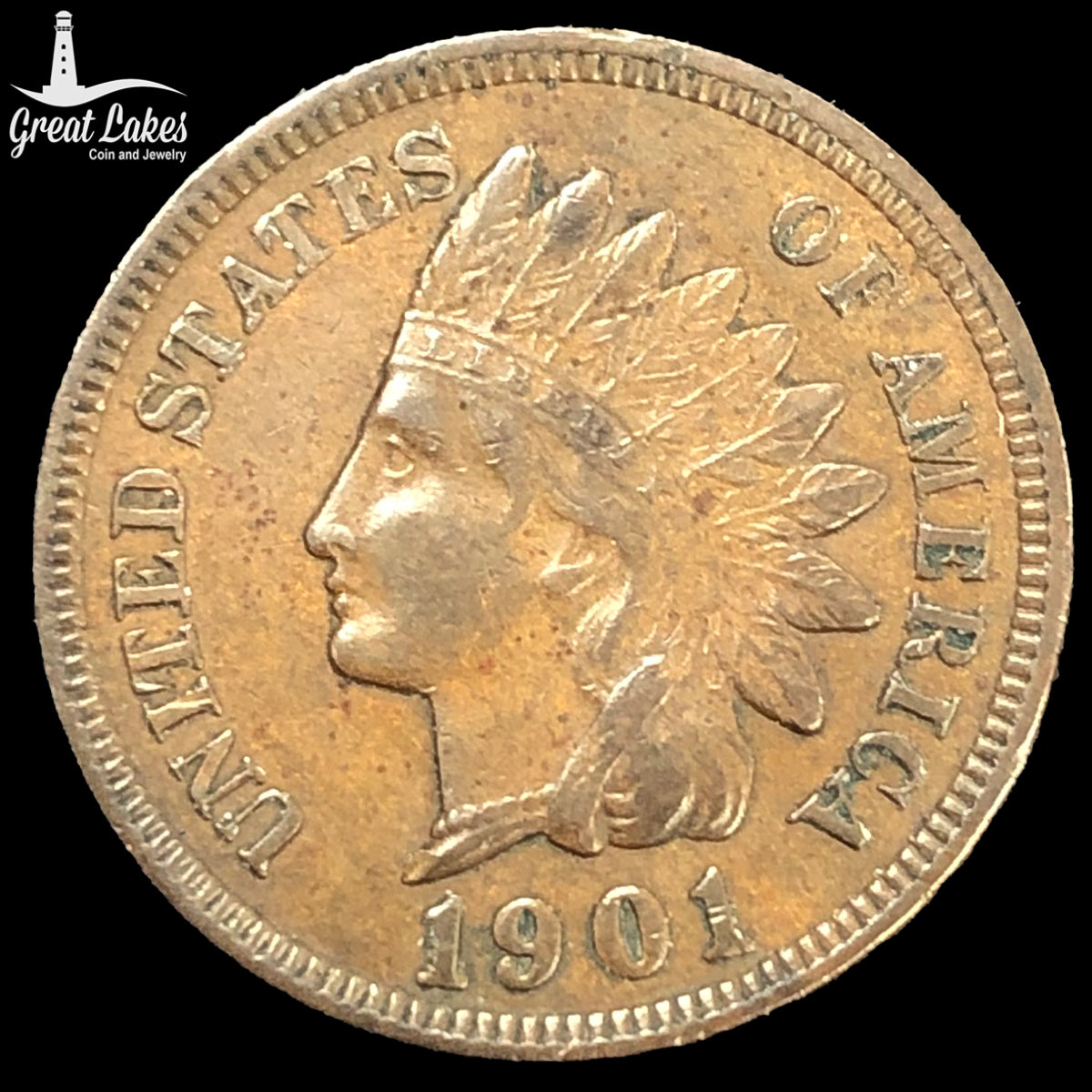 1901 Indian Head Cent (XF)