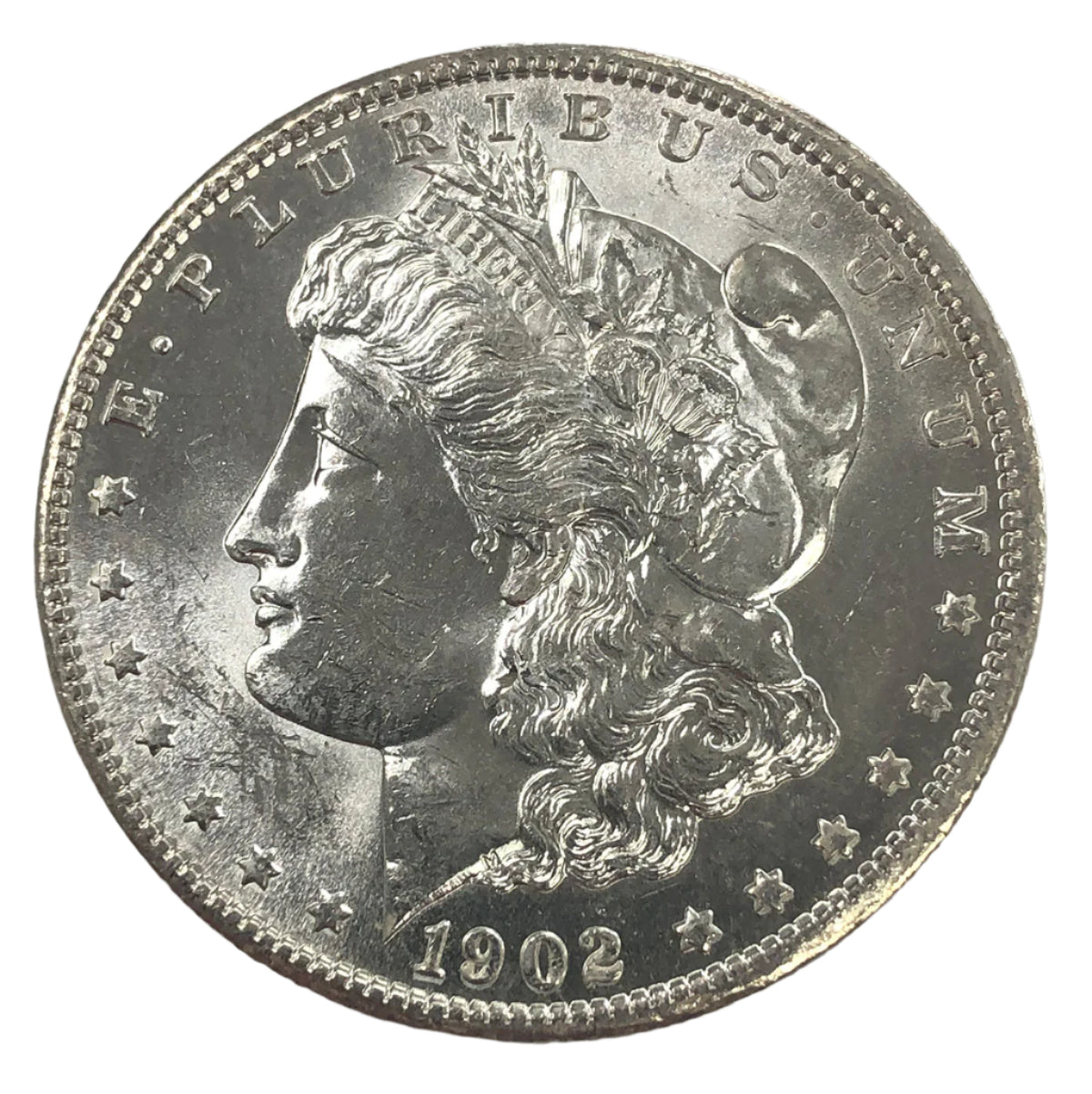 1902-O Morgan Silver Dollar (BU)
