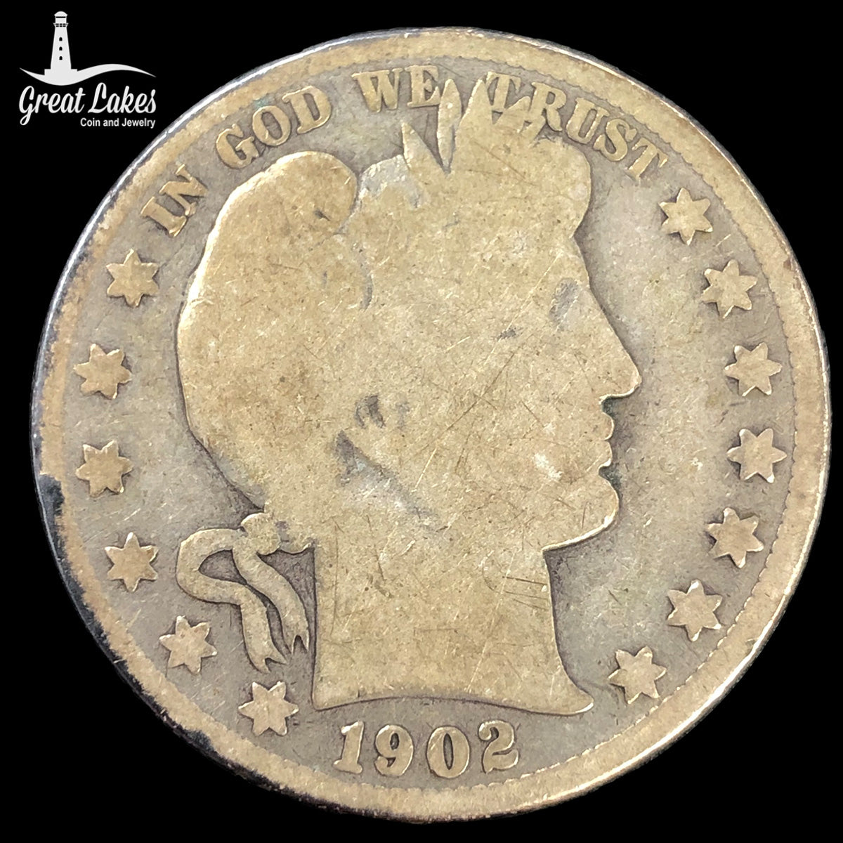 1902-S Barber Half Dollar (G)