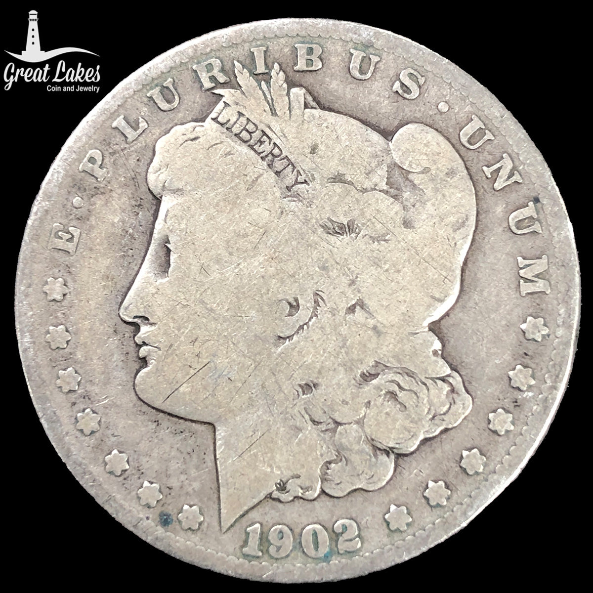 1902-S Morgan Silver Dollar (G)