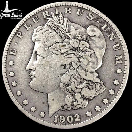 1902-S Morgan Silver Dollar (VF)