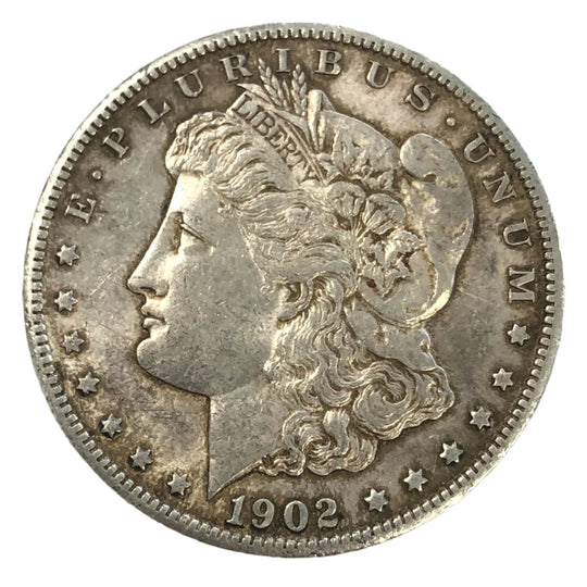 1902-S Morgan Silver Dollar (AU)