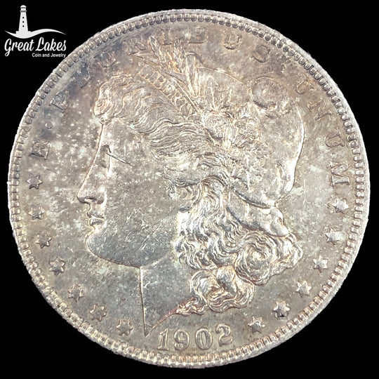 1902 Morgan Silver Dollar (AU)