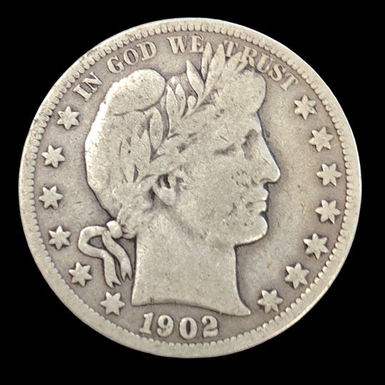 1902 Barber Half Dollar (VG)