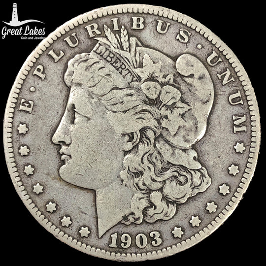 1903-S Morgan Silver Dollar (F)