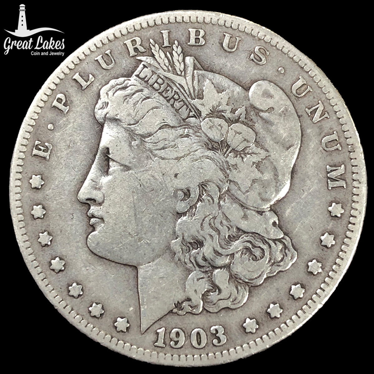 1903-S Morgan Silver Dollar (VF Details)