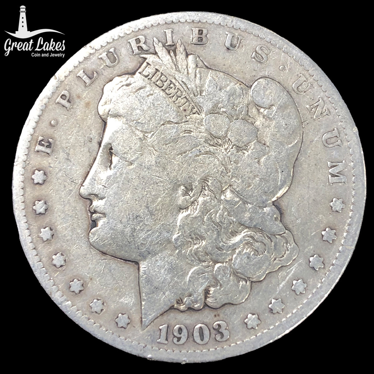 1903-S Morgan Silver Dollar (VG Details)