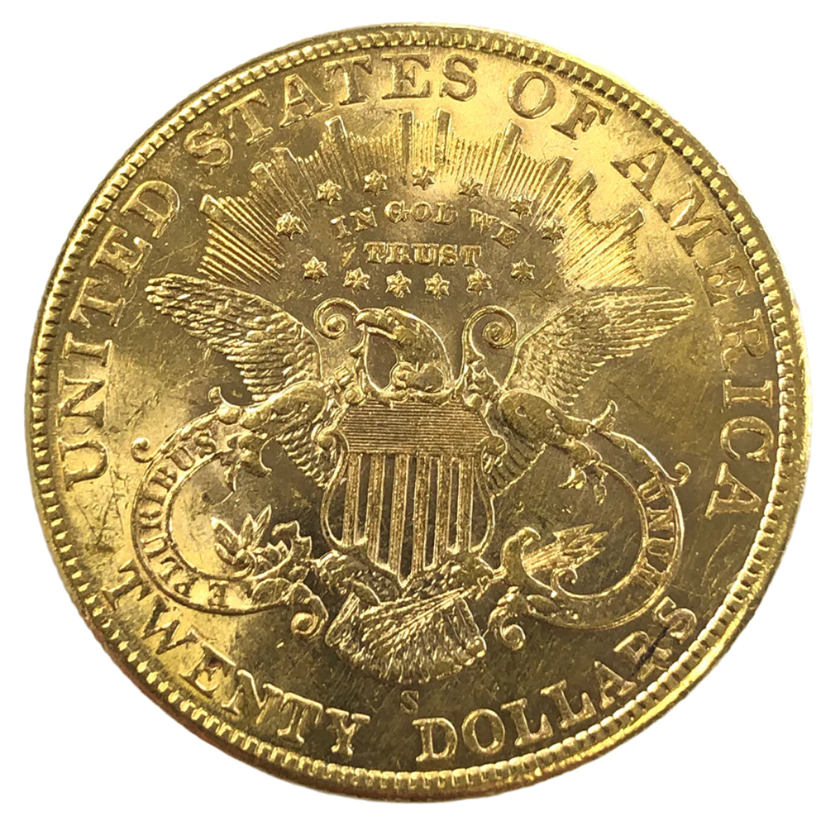 1904-S $20 Liberty Gold Double Eagle (AU)