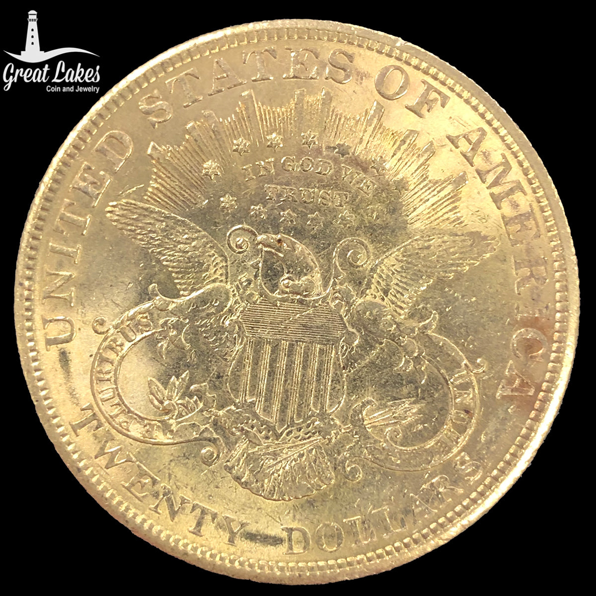 1904 $20 Liberty Gold Double Eagle (AU)