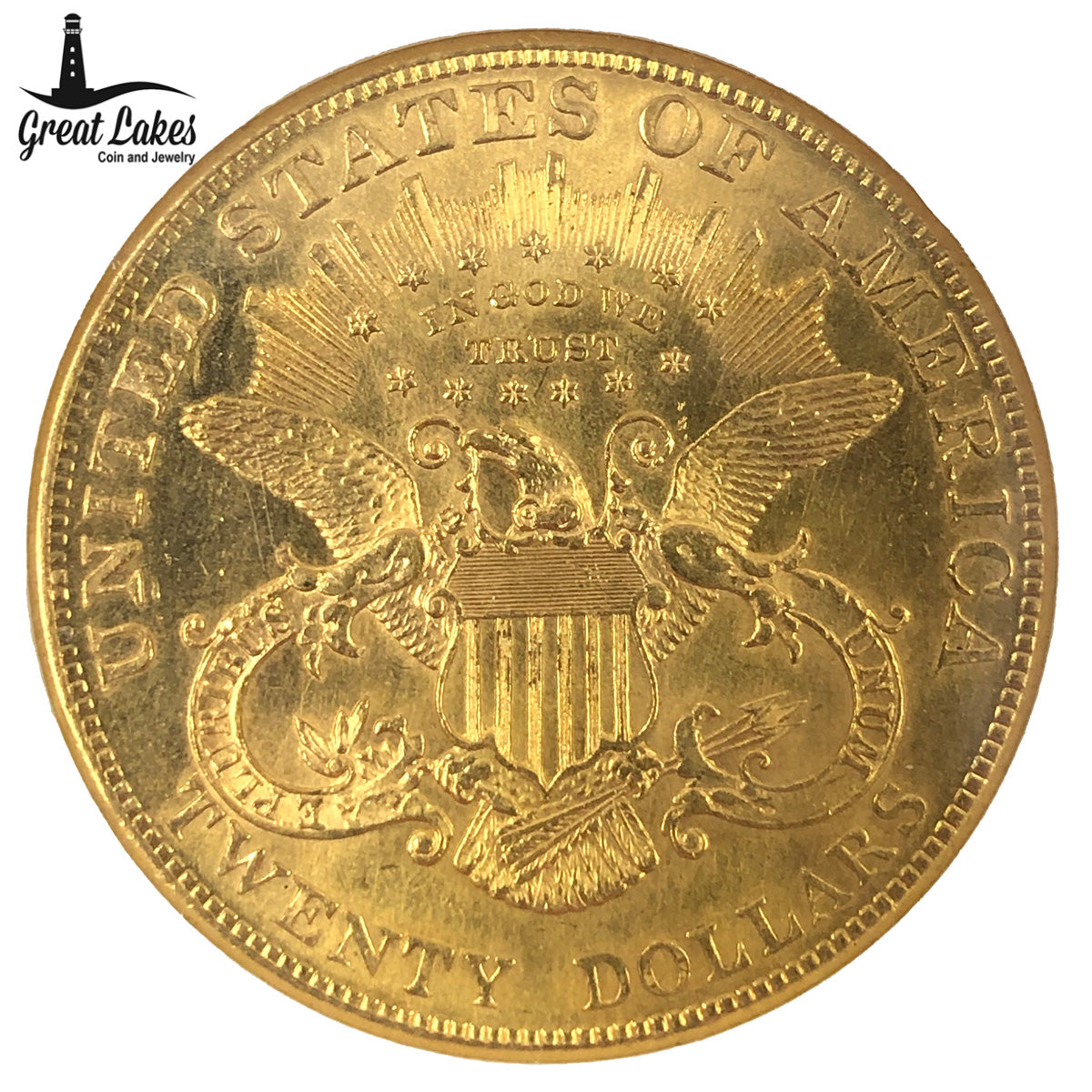 1904 $20 Liberty Gold Double Eagle NGC MS62