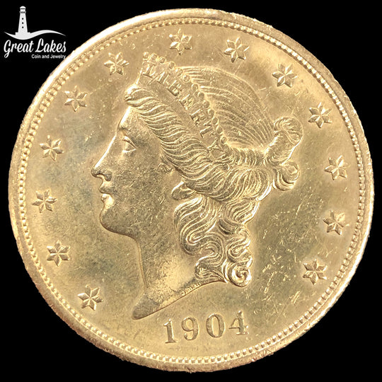 1904 $20 Liberty Gold Double Eagle (Low Premium)