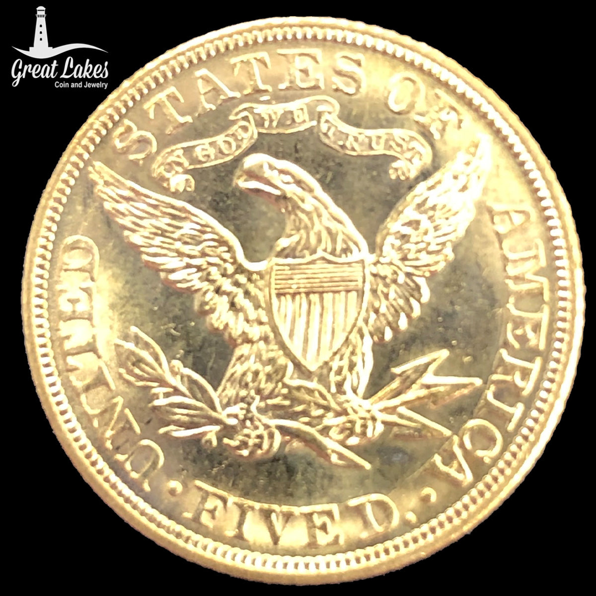 1904 $5 Liberty Gold Half Eagle (AU)