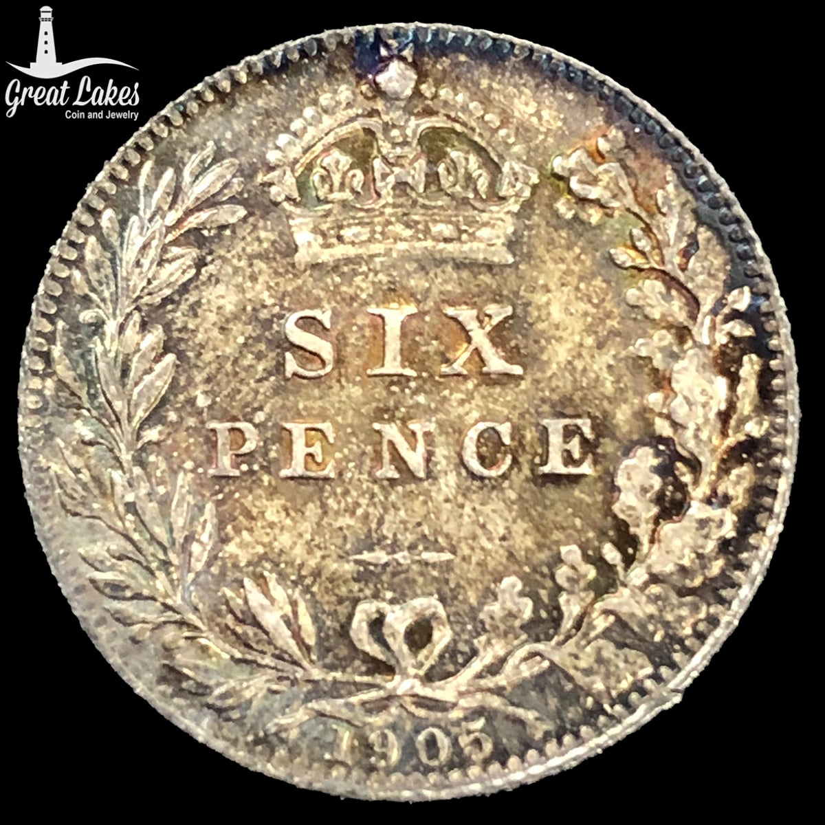 1905 Great Britain 6 Pence (AU)
