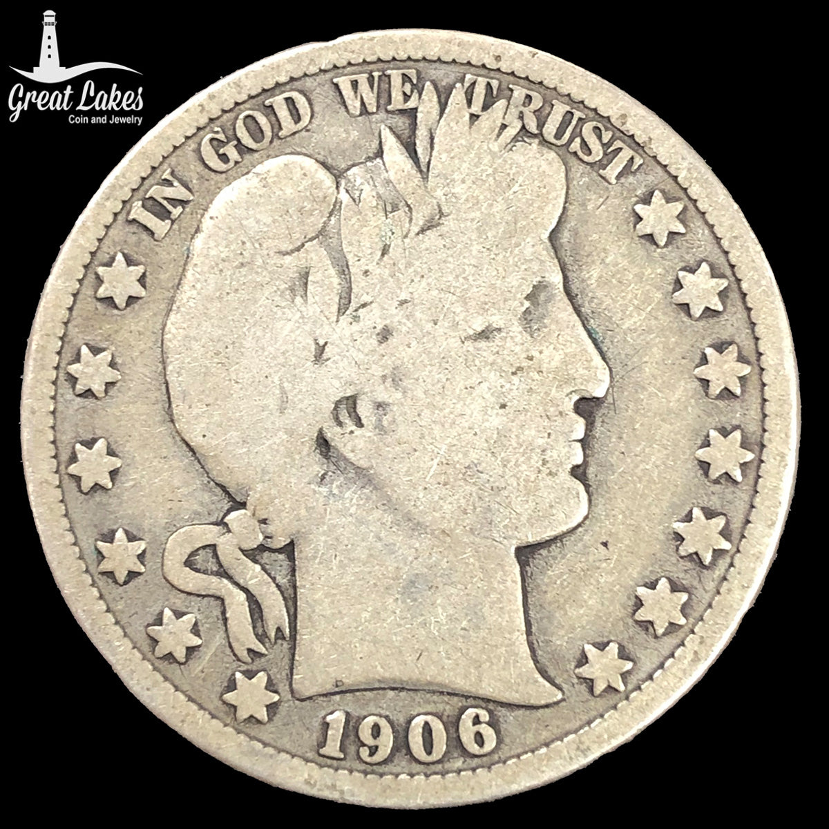 1906-D Barber Half Dollar (G)