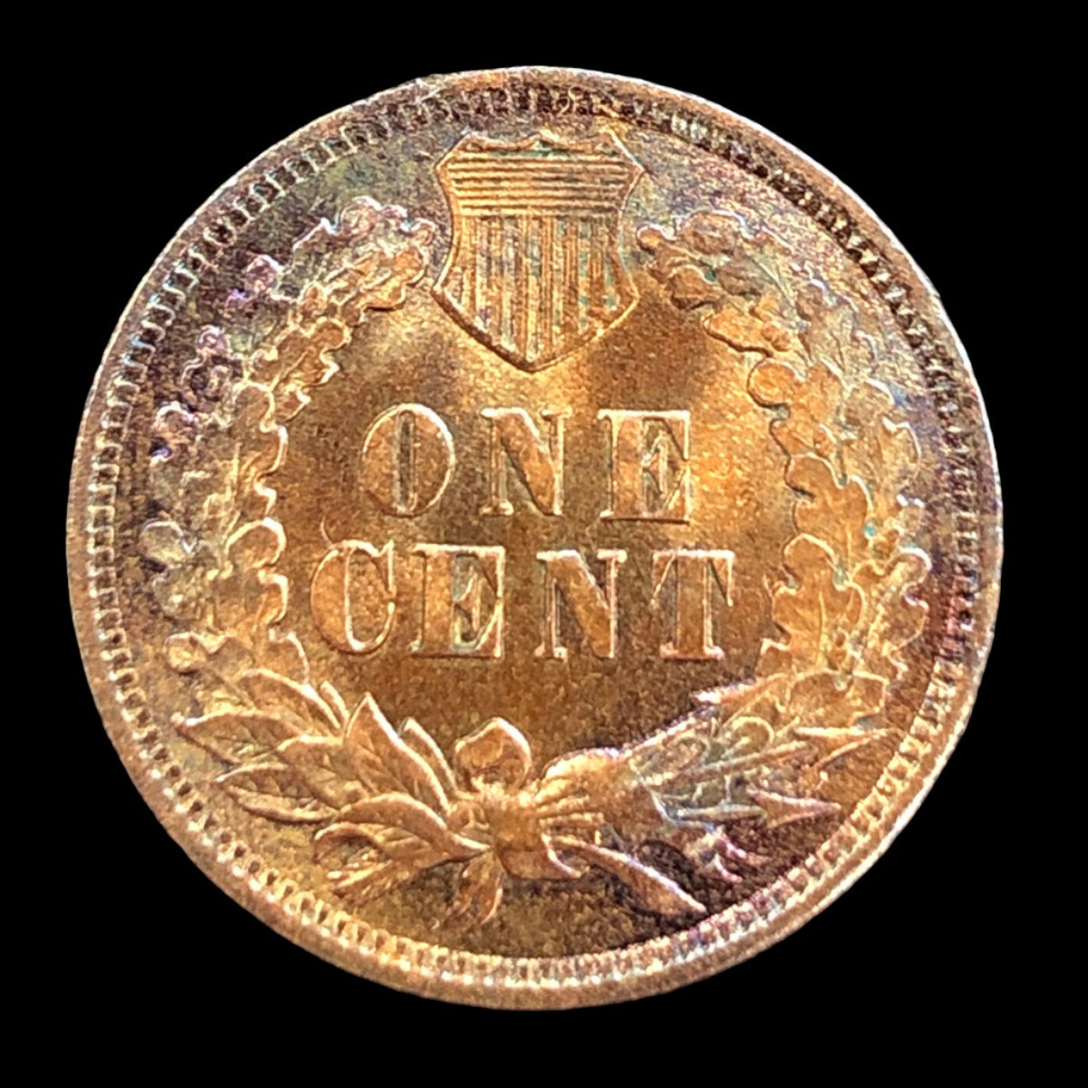 1906 Indian Head Cent Toned (BU)