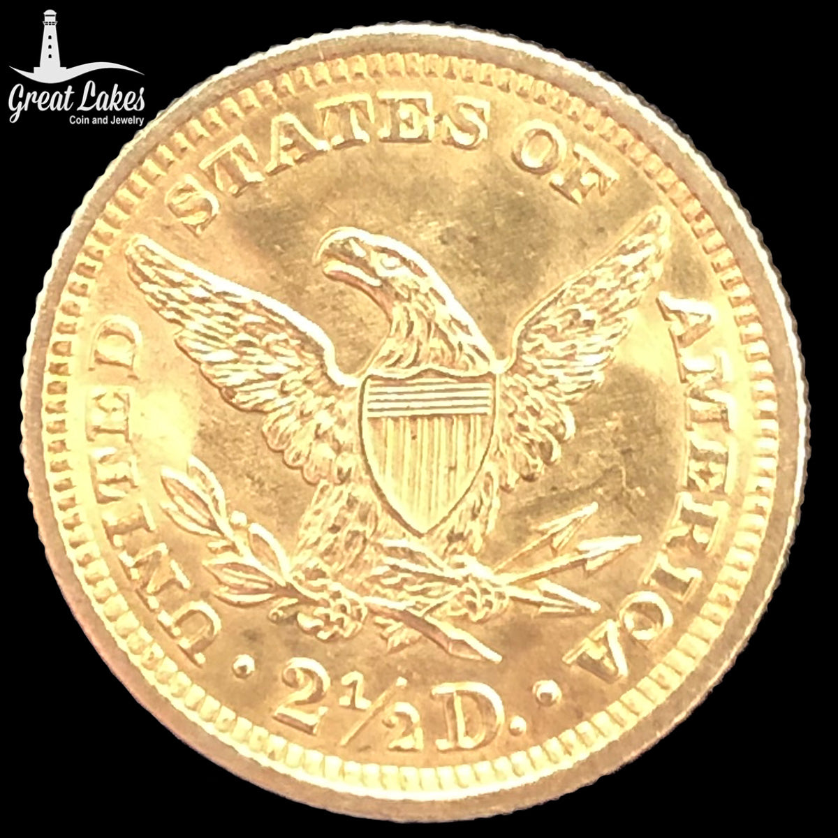 1906 $2.50 Liberty Gold Quarter Eagle (Uncirculated Details)