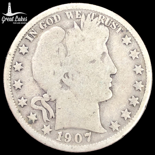 1907-O Barber Half Dollar (G)