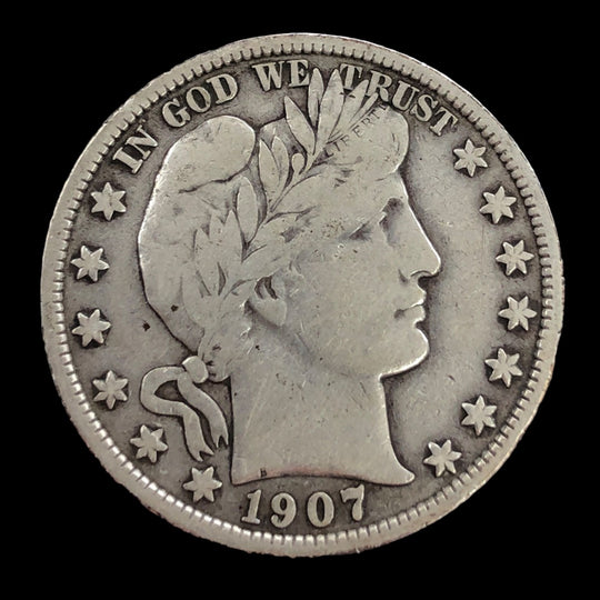 1907 Barber Half Dollar (F)