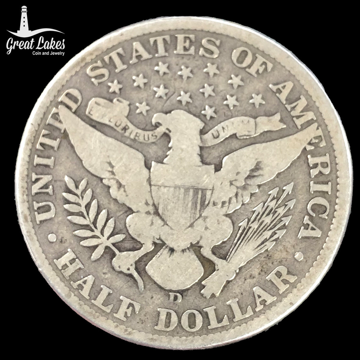 1908-D Barber Half Dollar (G)