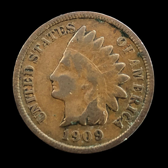 1909 Indian Head Cent (G / VG)