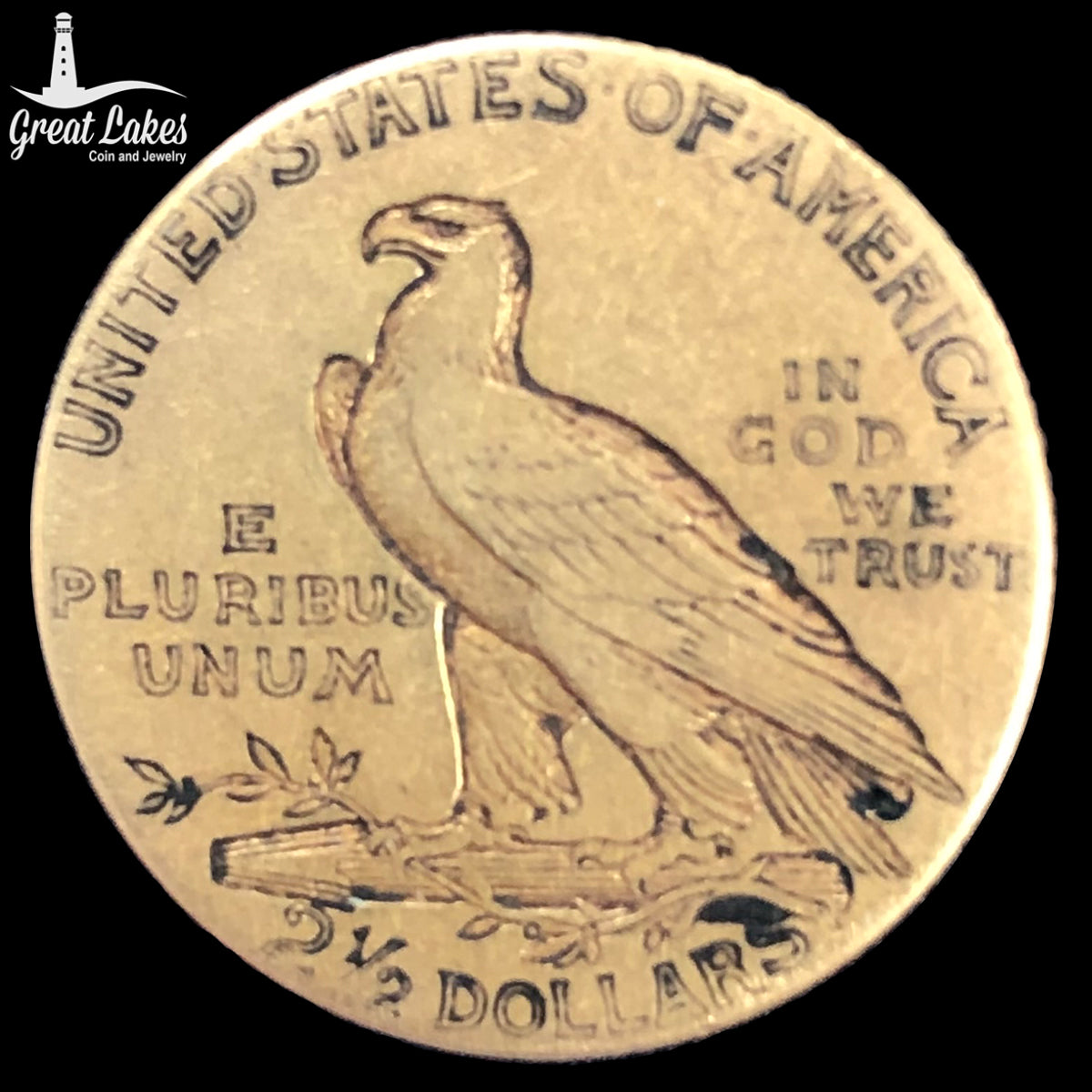 1909 $2.50 Indian Gold Quarter Eagle (Low Premium)
