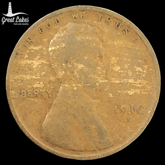 1910-S Lincoln Cent (G)
