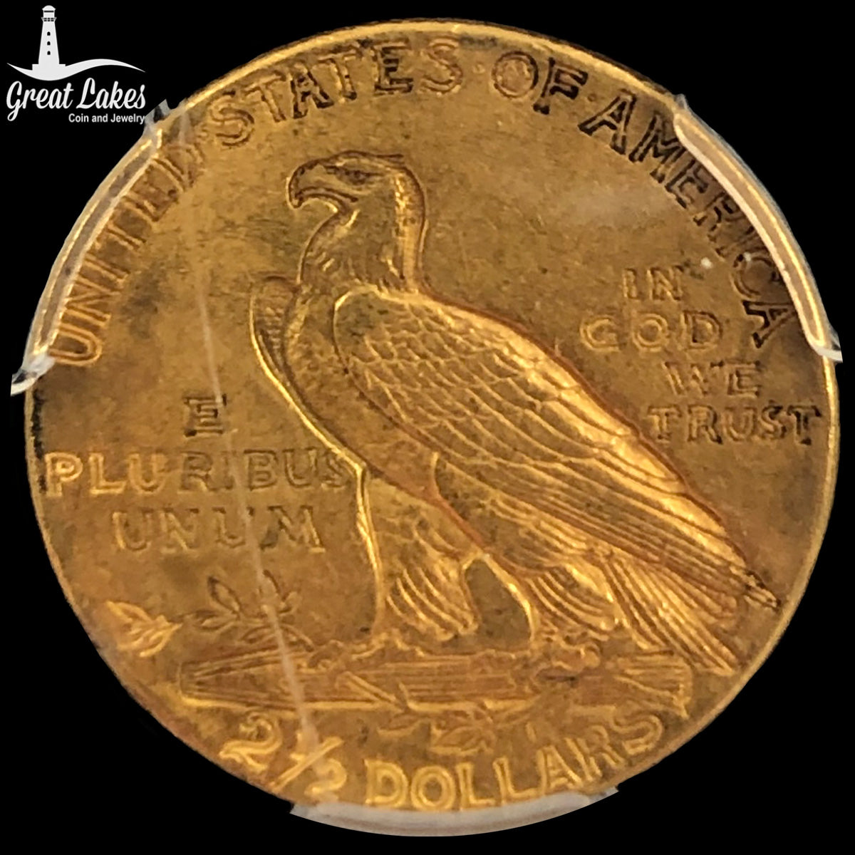 1911 $2.50 Indian Gold Quarter Eagle (PCGS Damage XF Details)