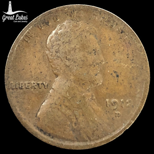 1912-D Lincoln Cent (F)