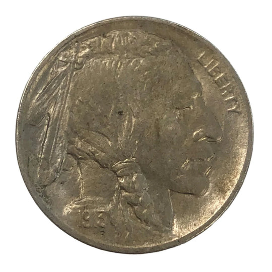 1913 Type 1 Buffalo Nickel (AU)
