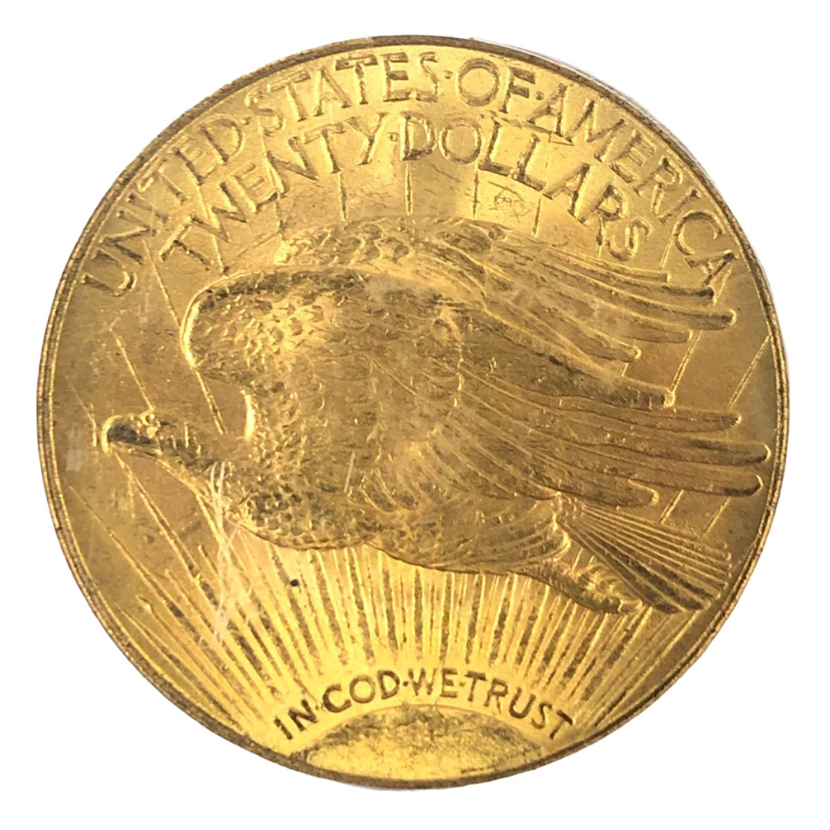 1913 $20 Saint Gaudens Gold Double Eagle PCGS MS62